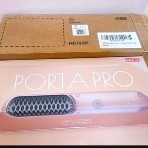 TYMOCordless Hair Straightener Brush - Porta PRO Portable